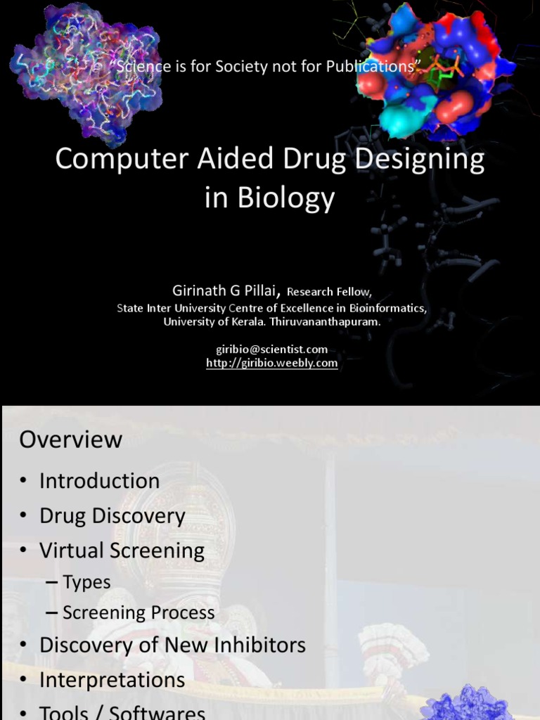 Computer-Aided Drug Design Insights | PDF | Docking (Molecular ...