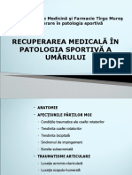 Recuperare Medical În Patologia Sportiv A Um Rului