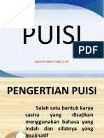 Bahasa Indonesia Kelas X Puisi