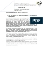 Derechos Humanos y Las Garantías Individuales