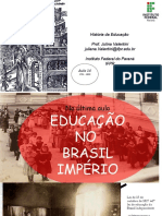 Aula 14 - História da Educação - Matemática