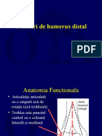 Fracturile humerus distal