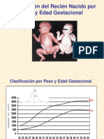 Clasificación Por Peso y Edad Gestacional