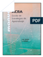 Extracto Manual. ACRA
