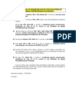 Relatório Final Do Exame de Atas e Atos Do Conselho