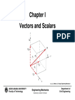 Vectors and Scalars: Engineering Mechanics