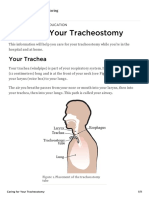 Caring Your Tracheostomy