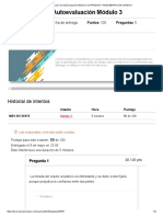 Cuestionario de Autoevaluación Módulo 3 - EXPRESION Y ARGUMENTACION JURIDICA