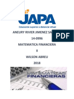 Tarea 4 Matematica Financiera 2