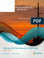 NDU 010 - Padrões de Materiais Da Distribuição