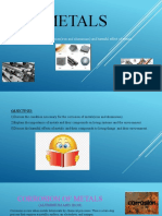 Metal Chemistry Group Work