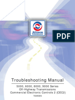 Allison Transmission 5000, 6000, 8000, 9000 SeriesOff-Highway Transmissions Commercial Electronic Controls 2 (CEC2) TS3353EN Troubleshooting Manual PDF