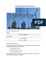 Procedimeinto Puesta en Marcha Reguladores de Voltaje Itb