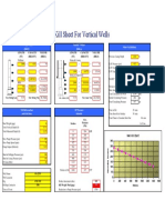 Kill Sheet For Vertical Wells: Drillstring Volume Annular Volume Other Calculations (BBLS) (BBLS)