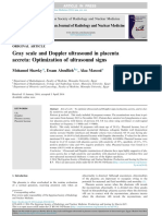 Gray Scale and Doppler Ultrasound in Placenta Accr