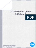 YDS Okuma - Çeviri & Kelime 3