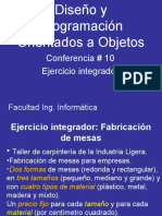 Conferencia # 10 Ejercicio Integrador: Facultad Ing. Informática