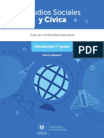 Guía de Estudios Sociales sobre la independencia de Centroamérica
