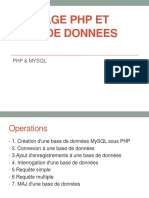 3.le Langage PHP Et DB