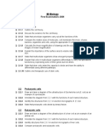 IB Biology Syllabus Curriculum