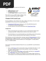 Installing EMC2