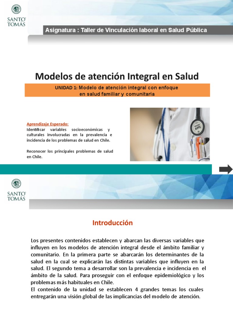Modelos de Atención Integral en Salud | PDF | La naturaleza humana ...