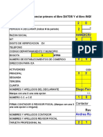 Formulario Ica Bimestre 2 Ventas