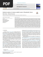 Douka, M., 2018, Statistical analyses of extreme rainfall events in Thessaloniki, Greece