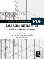 East Asian Intergration Goods, Services and Investment
