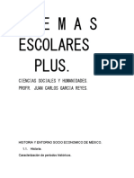 Temas Escolares Plus.: Ciencias Sociales Y Humanidades. Profr. Juan Carlos Garcia Reyes