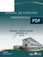 Manual de Atencion Preferencial Ese Hospital Departamental Universitario Santa Sofia de Caldas