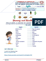 Semana 9-Dia 5-Ingles Yummy and Healthy II