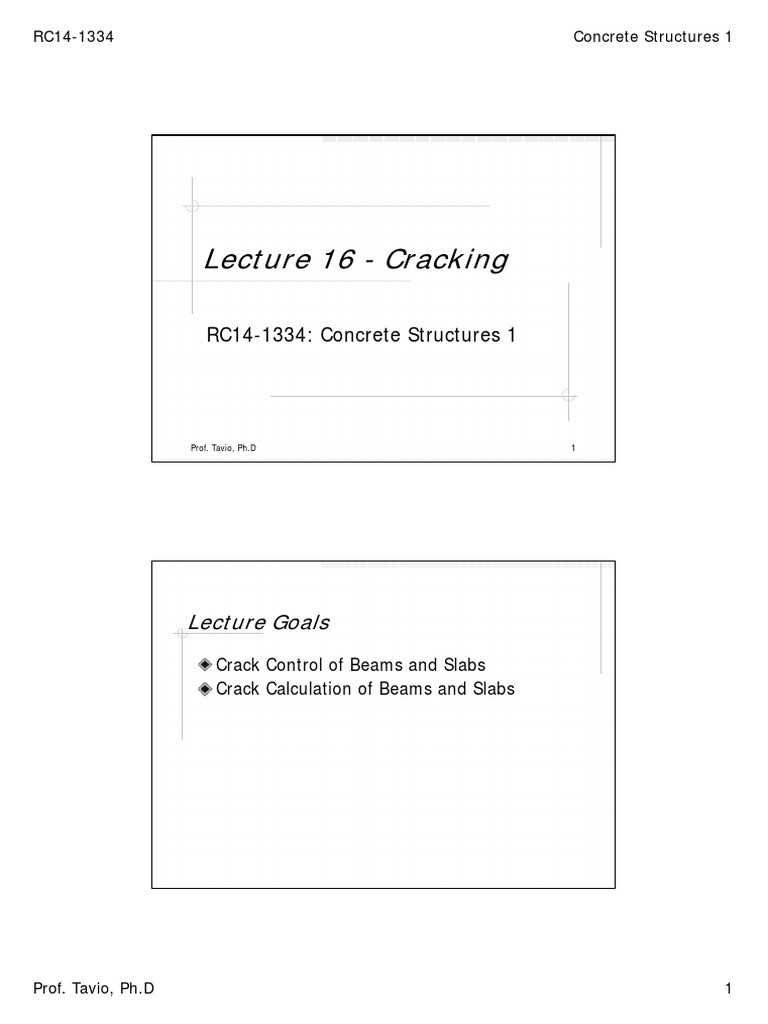 Flexural Crack Control in Beams | PDF | Strength Of Materials | Concrete