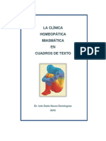 La Clinica Homeopatica Miasmatica en Cuadros de Texto