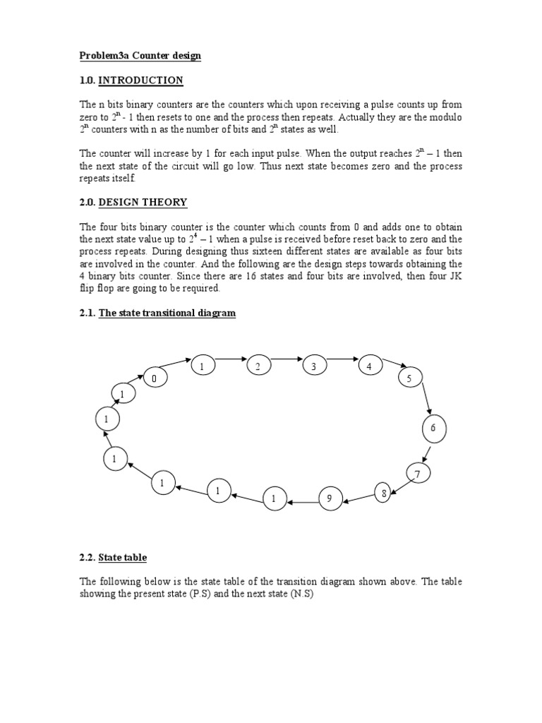 Counter Design | PDF | Electronic Design | Digital Electronics