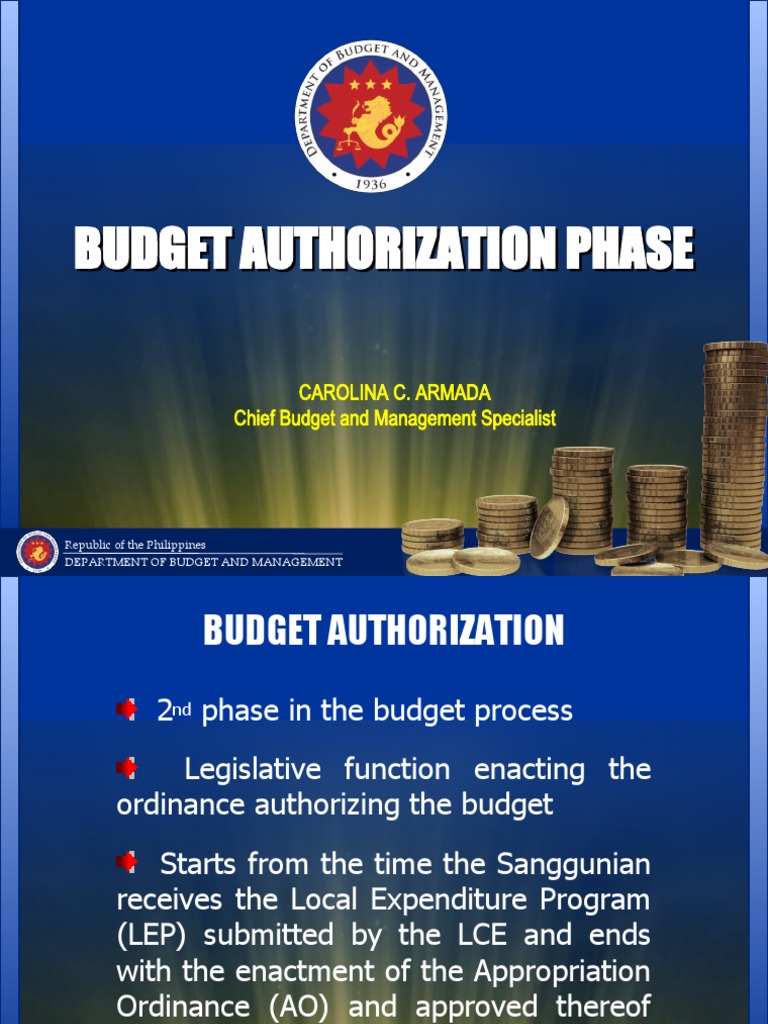 Budget Authorization Process in the Philippines | PDF | Veto ...