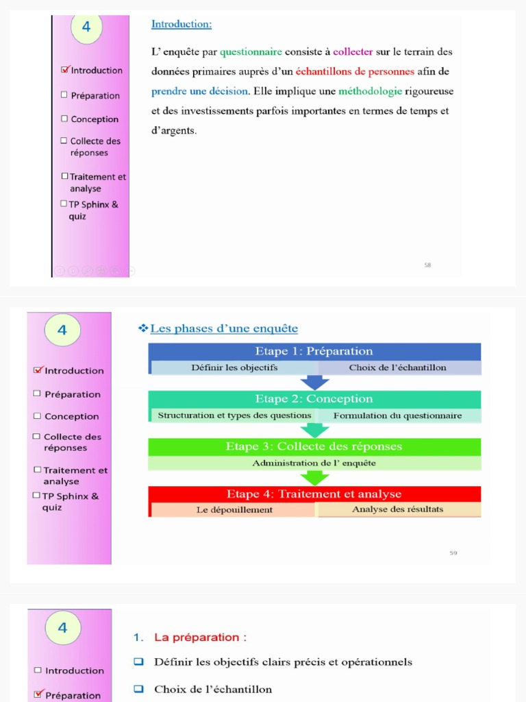Introduction au logiciel Sphinx | PDF