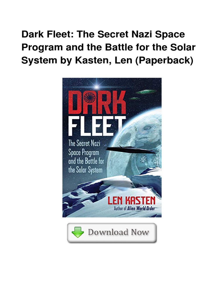 Dark Fleet: Nazi Space Program Insights | PDF
