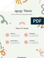 Magogy Thesis: Here Is Where Your Presentation Begins