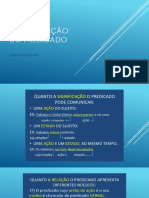 Classificação Do Predicado