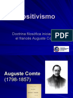 Comte y El Positivismo