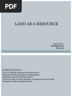 Land As A Resource