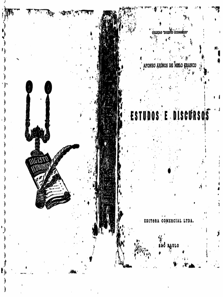 FRANCO, Afonso Arinos de Melo. Estudos e Discursos PDF