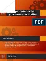 Etapa Dinámica Del Proceso Administrativo