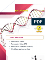 Pertemuan 3 Model Data Oriented