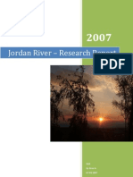 Jordan River – Research Report 