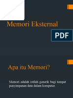 Memori Eksternal