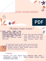 Oksidasi Asam Amino