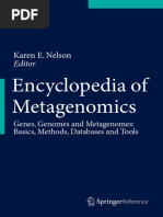 2015 Encyclopedia of Metagenomics Genes, Genomes and Metagenomes Basics, Methods, Databases and Tools