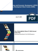 Springfield Office of Planning and Economic Development Community Development Block Grants